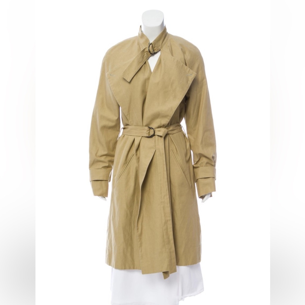 Isabel Marant Belted Knee-Length Coat Size XL/US 12 FR44